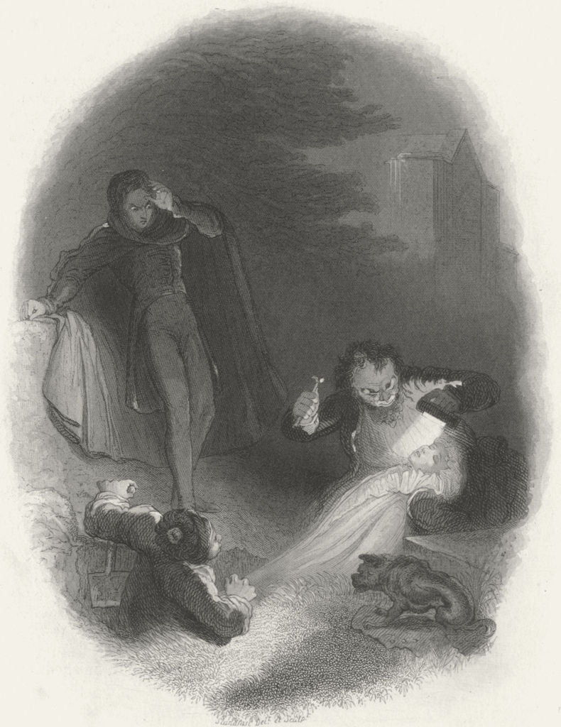EDUCATION. Student recognising his mother c1830 old antique print picture